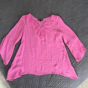Rose Pink Blouse- Large